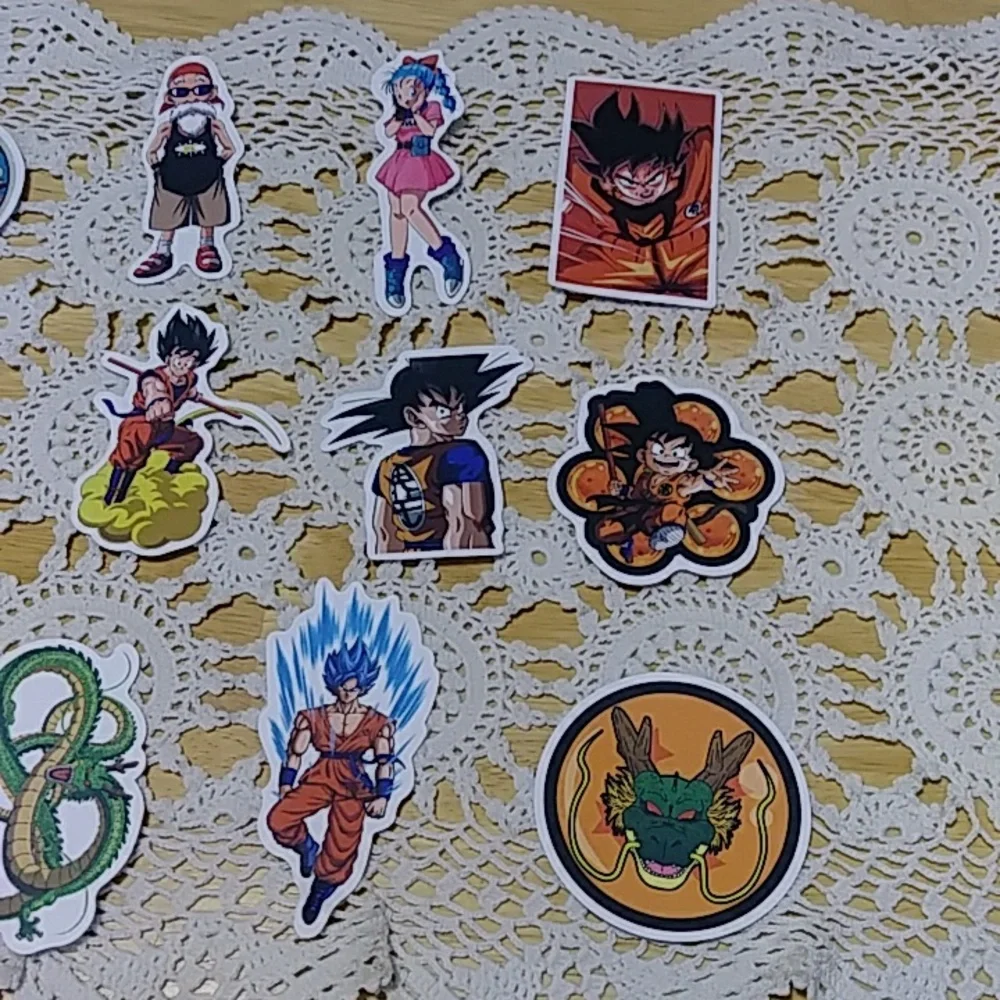Stickers for laptops, lockers, crafts, skateboards, Dragon Ball
